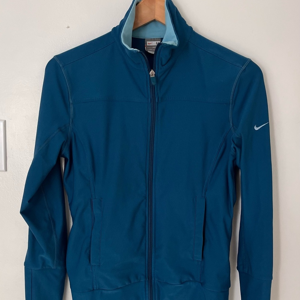 Nike - Women's Teal Zippered On-the-Go